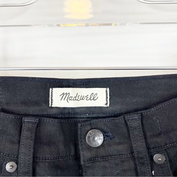 Madewell 9” High Rise Skinny Jeans 25 ISKO Stay Black Wash - Picture 7 of 7